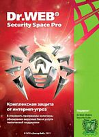 Система защиты ПК от интернет-угроз Dr.Web Security Space Pro (2 ПК, 1 год) LHW-BK-12M-2-A3