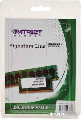Оперативная память Patriot Signature Line 2x4GB DDR3 PC3-12800 [PSD38G1600KH] фото 5