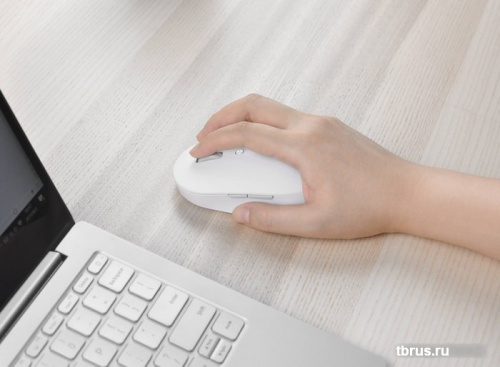 Мышь Xiaomi Mi Dual Mode Wireless Mouse Silent Edition (белый) фото 7