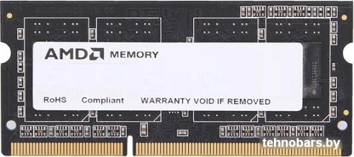 Оперативная память AMD 8GB DDR3 SO-DIMM PC3-12800 (R538G1601S2S-UO) фото 3