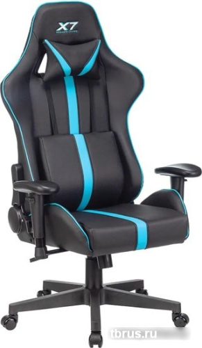 Кресло A4Tech X7 GG-1200 (черный/бирюзовый) фото 3