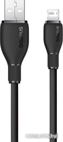 Кабель Baseus Pudding Series USB Type-A - Lightning (2 м, черный) фото 4
