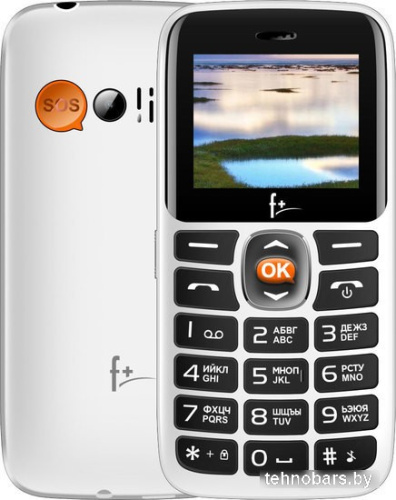 Кнопочный телефон F+ Ezzy 4 (белый) фото 3