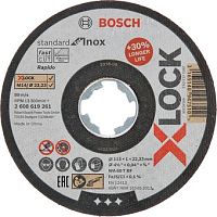 Отрезной диск Bosch X-LOCK Standard Inox 2608619261