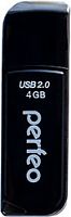 USB Flash Perfeo C10 4GB (черный) [PF-C10B004]