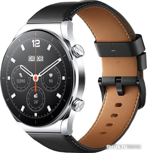 Умные часы Xiaomi Watch S1 (серебристый/черный, международная версия) фото 3