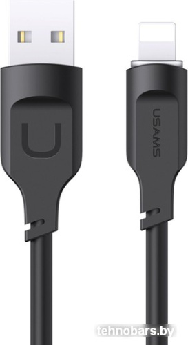Кабель Usams US-SJ565 USB Type-A - Lightning SJ565USB01 (1.2 м, черный) фото 3