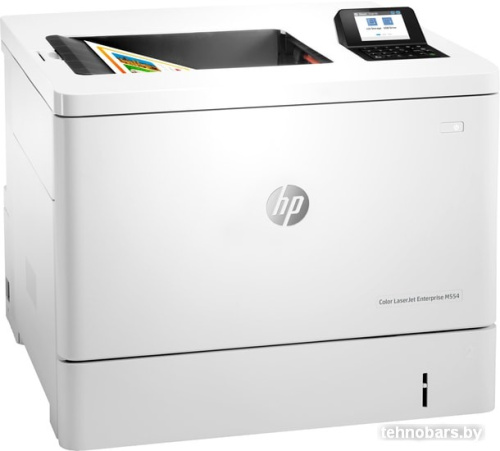 Принтер HP Color LaserJet Enterprise M554dn фото 3