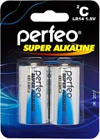Батарейка Perfeo Super Alkaline PF LR14/2BL 2шт