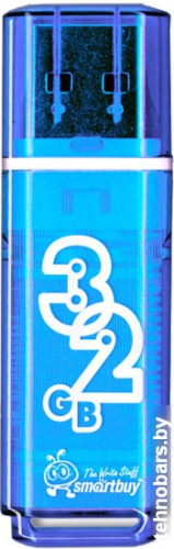 USB Flash Smart Buy Glossy Blue 32GB (SB32GBGS-B) фото 3