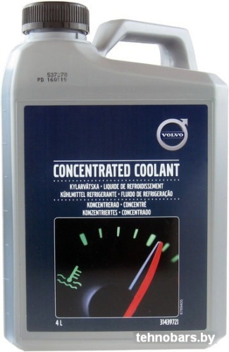 Volvo Concentrated Coolant 4л фото 3
