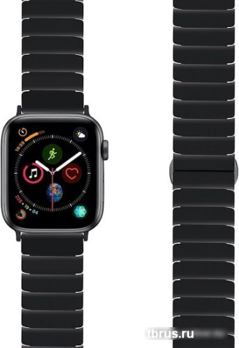 Ремешок Lyambda Libertas для Apple Watch 38-40 мм (черный) фото 4