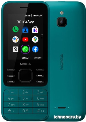 Мобильный телефон Nokia 6300 4G Dual SIM (бирюзовый) фото 3