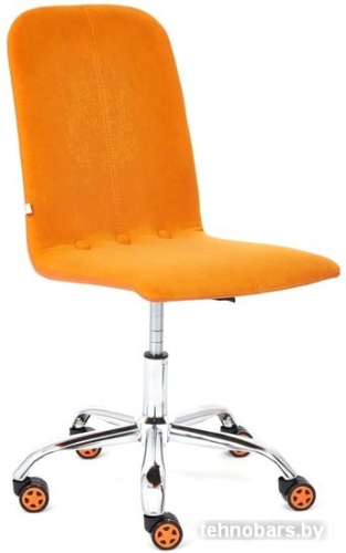 Кресло TetChair Rio (флок, оранжевый) фото 3