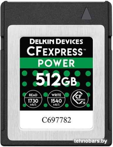 Карта памяти Delkin Devices Power CFexpress DCFX1-512 512GB фото 3