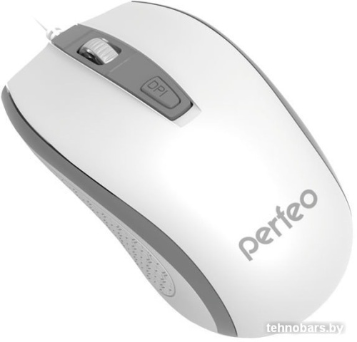 Мышь Perfeo PF-383-OP Profil (белый/серый) фото 3