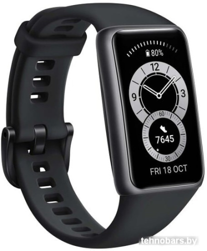 Умные часы Huawei Band 6 (графитовый черный) фото 5
