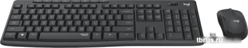 Клавиатура + мышь Logitech MK295 Silent (черный) фото 4