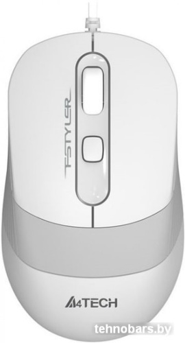Мышь A4Tech Fstyler FM10 (белый/серый) фото 3