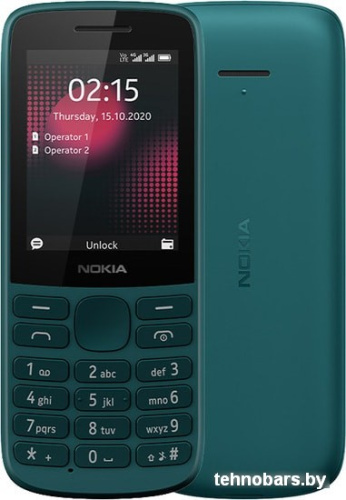 Мобильный телефон Nokia 215 4G (бирюзовый) фото 3