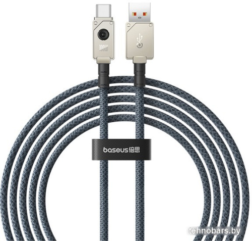 Кабель Baseus Unbreakable Series USB Type-A - USB Type-C (2 м, белый) фото 3