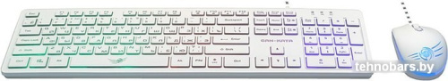 Клавиатура + мышь Dialog KMGK-1707U (белый) фото 3