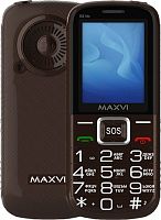 Мобильный телефон Maxvi B21ds (коричневый)