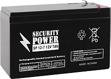 Аккумулятор для ИБП Security Power SP 12-7 F1 (12В/7 А·ч)