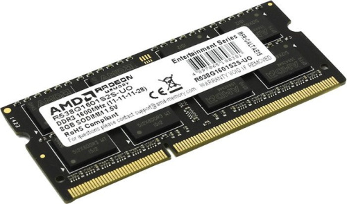 Оперативная память AMD 8GB DDR3 SO-DIMM PC3-12800 (R538G1601S2S-UO) фото 4