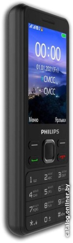 Мобильный телефон Philips Xenium E185 (черный) фото 6