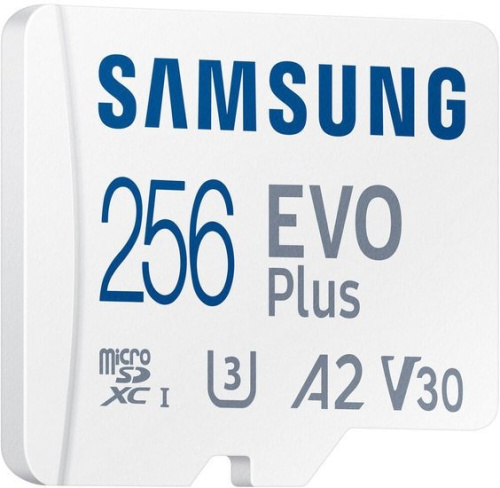 Карта памяти Samsung EVO Plus 2021 microSDXC 256GB (с адаптером) фото 4