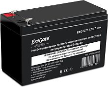 Аккумулятор для ИБП ExeGate Power EXG 1275 (12В/7.5 А·ч) [EP234538RUS]