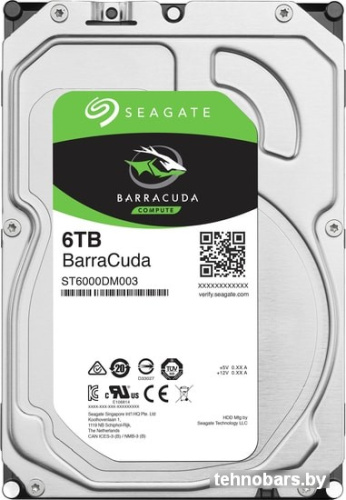 Жесткий диск Seagate BarraCuda 6TB ST6000DM003 фото 3