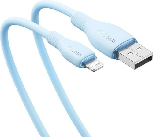 Кабель Baseus Pudding Series USB Type-A - Lightning (2 м, голубой) фото 5