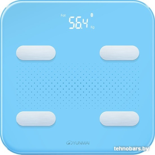 Напольные весы Yunmai Scale S (голубой) фото 3