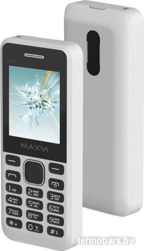 Мобильный телефон Maxvi C20 White фото 4