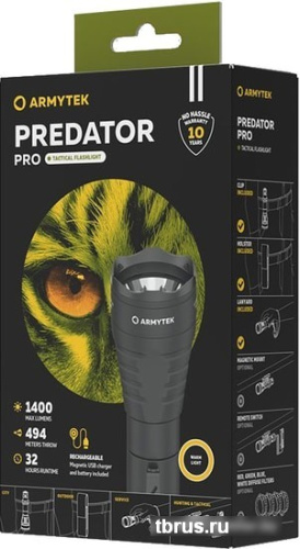 Фонарь Armytek Predator Pro Magnet USB (теплый свет) фото 5