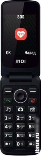 Мобильный телефон Inoi 247B (красный) фото 6