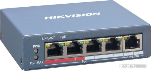 Коммутатор Hikvision DS-3E1105P-EI фото 3
