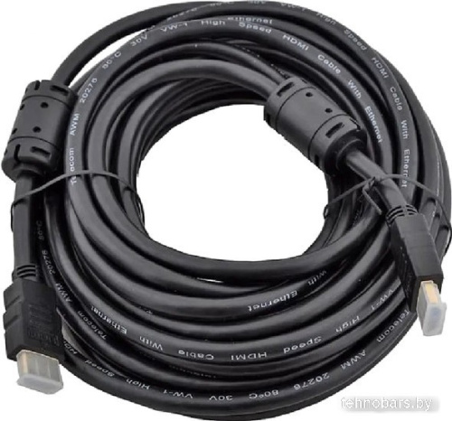 Кабель Ningbo HDMI-V1.4-10-NY-BR HDMI - HDMI (10 м, черный) фото 3