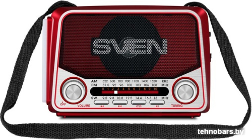 Радиоприемник SVEN SRP-525 (красный) фото 5