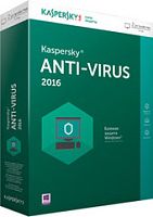 Антивирус Kaspersky Anti-Virus (2 ПК, 1 год, BOX)