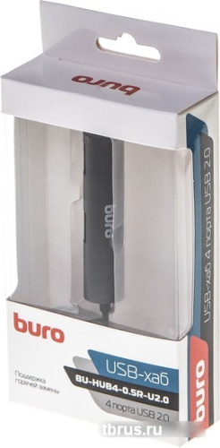USB-хаб Buro BU-HUB4-0.5R-U2.0 фото 7