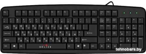 Клавиатура Oklick 100 M Standard Keyboard фото 3