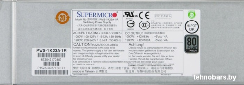 Блок питания Supermicro PWS-1K23A-1R фото 5
