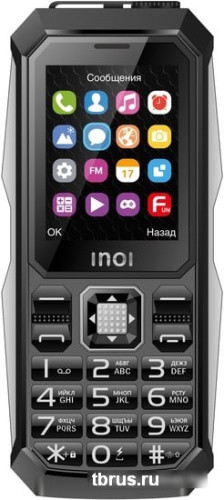 Мобильный телефон Inoi 246Z (серый) фото 4