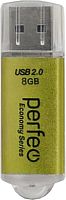 USB Flash Perfeo E01 16GB (золотистый)