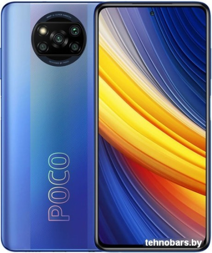 Смартфон POCO X3 Pro 8GB/256GB международная версия (синий) фото 3