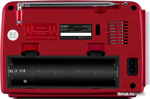 Радиоприемник SVEN SRP-525 (красный) фото 6
