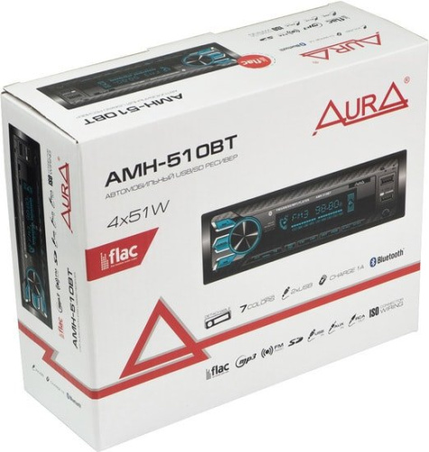 USB-магнитола Aura AMH-510BT фото 4